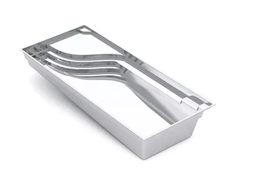 The Wave™ Fiberglass Pool 3D image